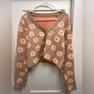 Floral cardigan